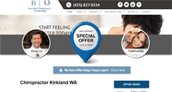 Desktop Screenshot of kirklandchiropractor.org